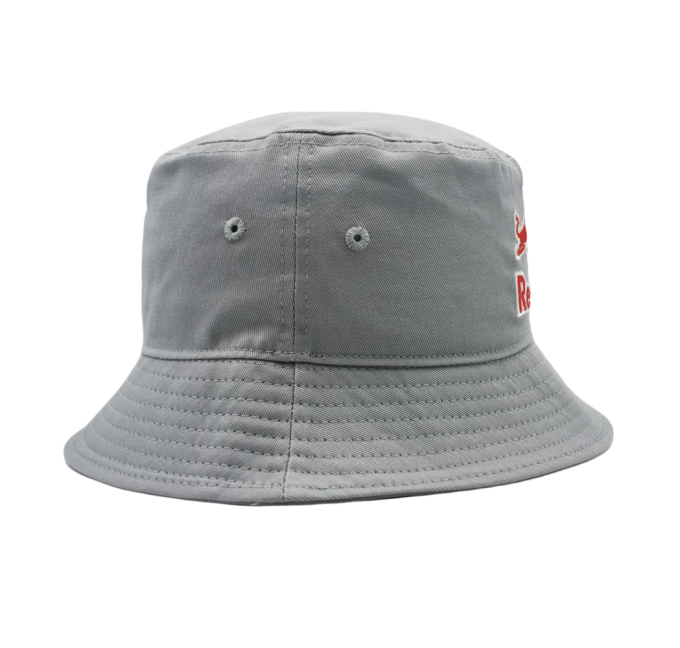 New Era Red Bull Bucket Hat Gray - Image 4