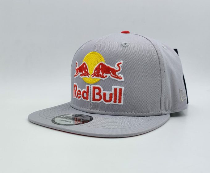 Red Bull Hat Gray NEW ERA - Image 5