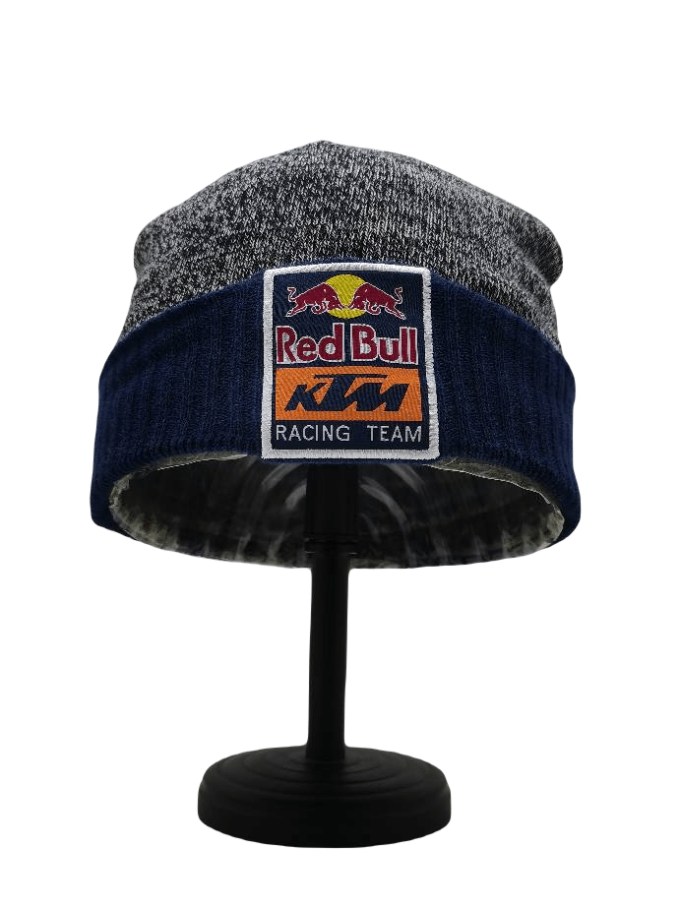 Red Bull KTM Gray Beanie Hat - Image 2