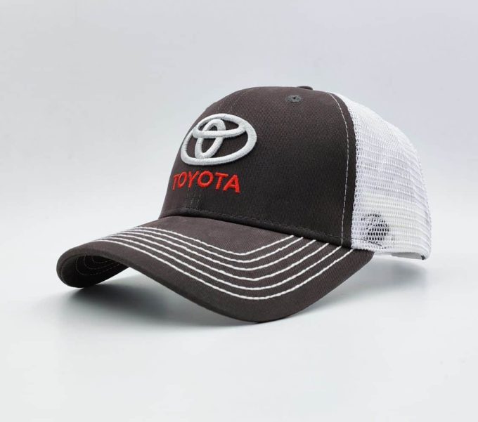TOYOTA Hat Brown Snapback Cap - Image 6