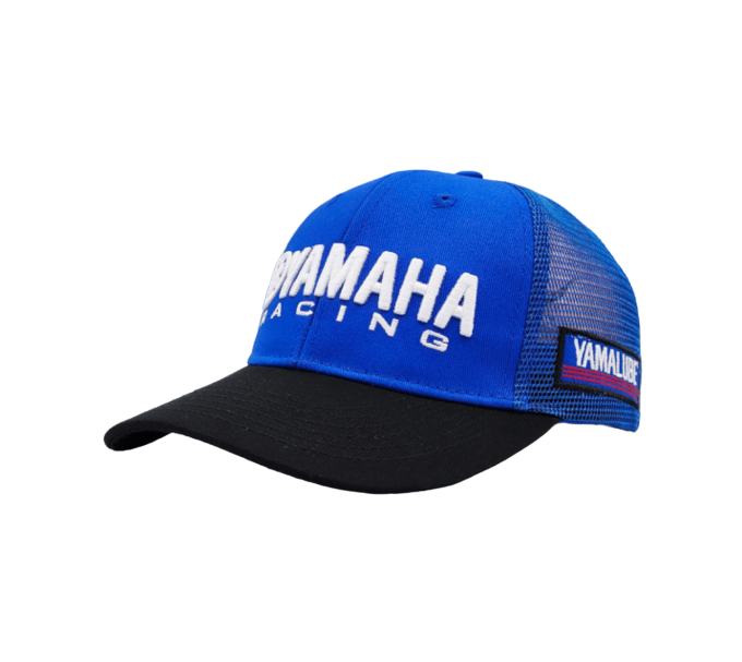 yamaha-racing-cap-blue-breathable-Snapback-hat